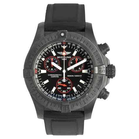 breitling super avenger black steel for sale|breitling super avenger price list.